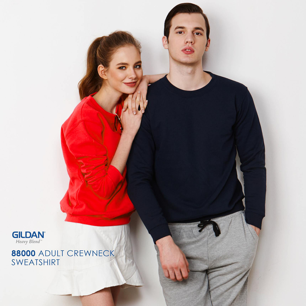 Gildan 88000 Heavy Blend Crewneck Sweatshirt